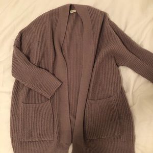 Purple Cardigan!!